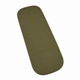 bedchair memory foam topper in olive green color, designed for compact bedchairs and sleep systems.