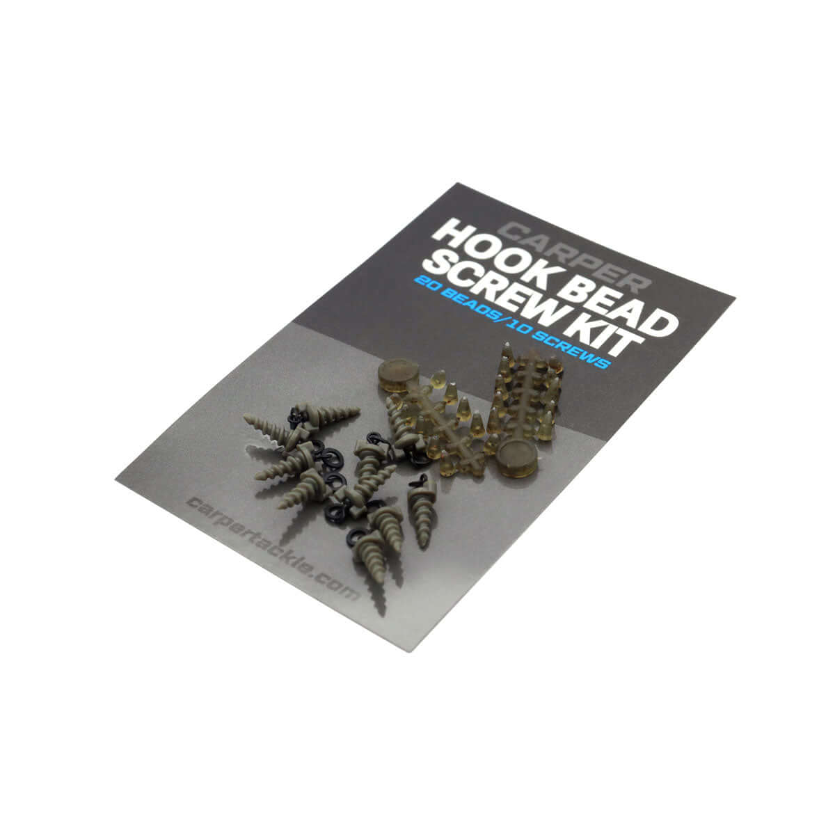 Carp Fishing Hook Bead & Screw Kit – Secure Bait Mounting – Carper Tackle