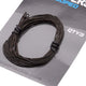 Looped leadcore fishing leaders packaged, showcasing 75cm long, super-heavy leadcore design, 3 leaders per pack.